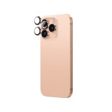 ฟิล์มกันเลนส์ AMAZINGthing Camera Lens iPhone 16 Pro/16 Pro Max (Three Lens) Rose Gold