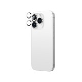 ฟิล์มกันเลนส์ AMAZINGthing Camera Lens iPhone 16 Pro/16 Pro Max (Three Lens) Crystal