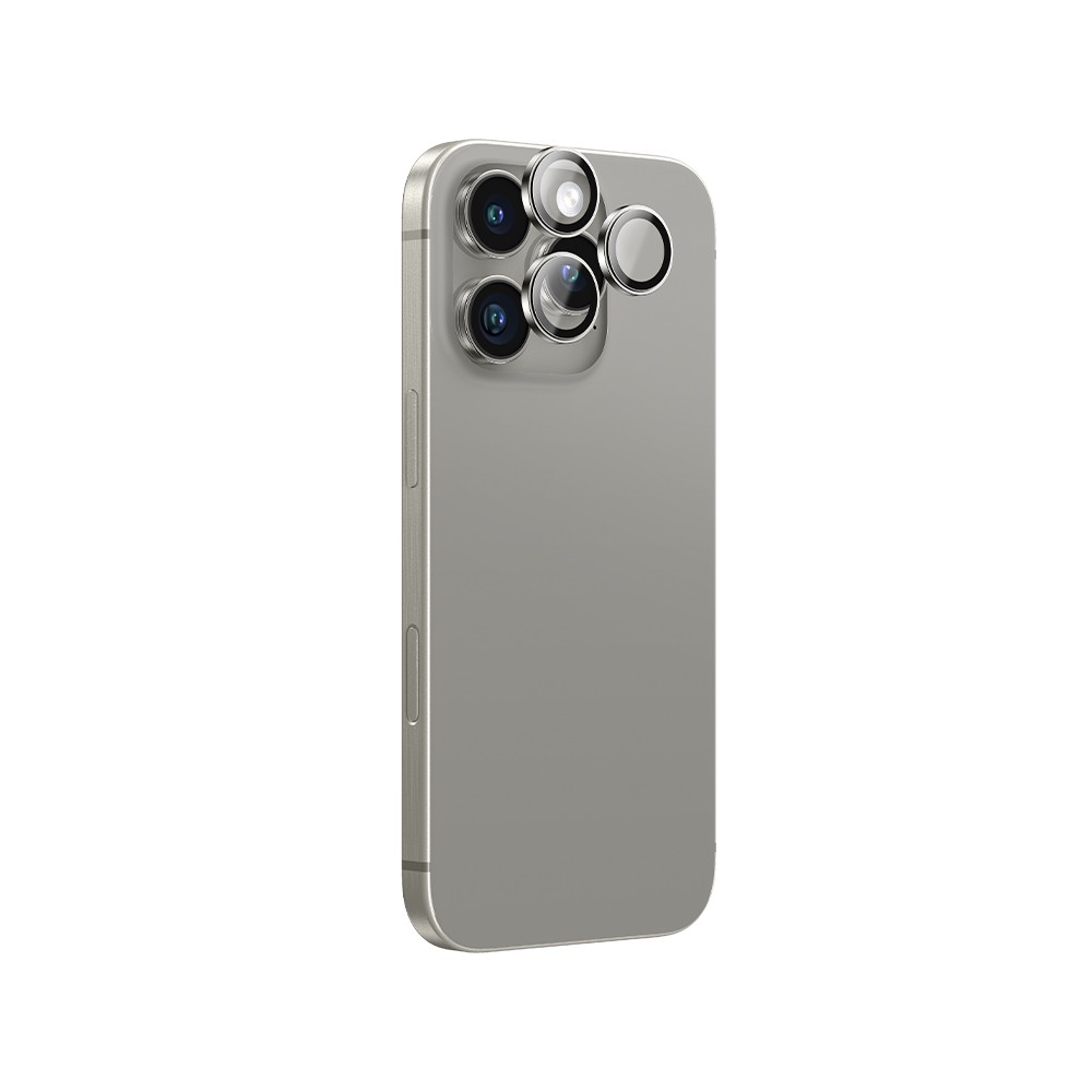 ฟิล์มกันเลนส์ AMAZINGthing Camera Lens iPhone 16 Pro/16 Pro Max Sapphire Titanium
