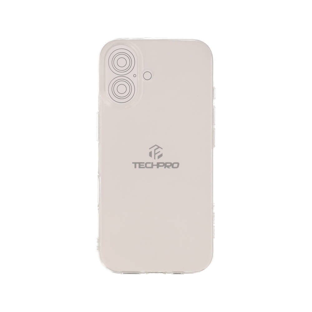 เคส TECHPRO iPhone 16 Clear TPU