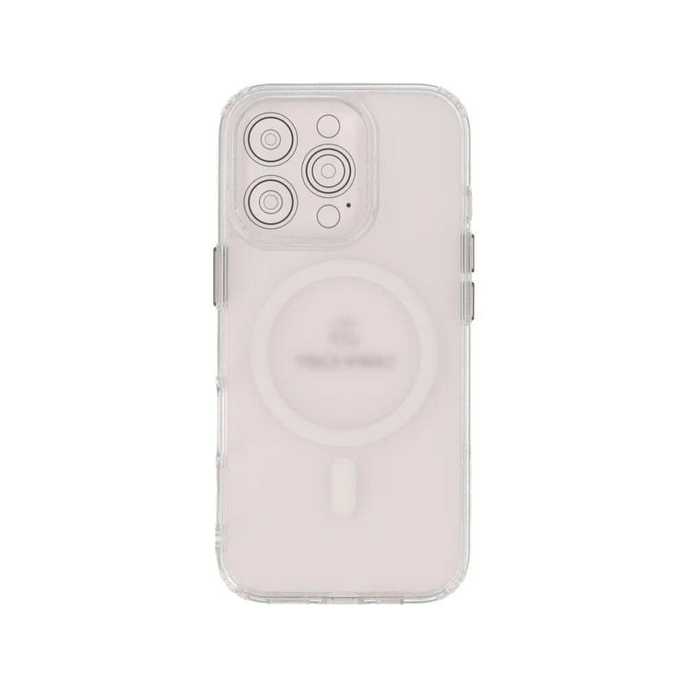 เคส TECHPRO iPhone 16 Pro Matte half clear with Magnetic