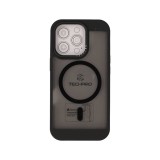 เคส TECHPRO iPhone 16 Pro Grey Jacket style with Magnetic