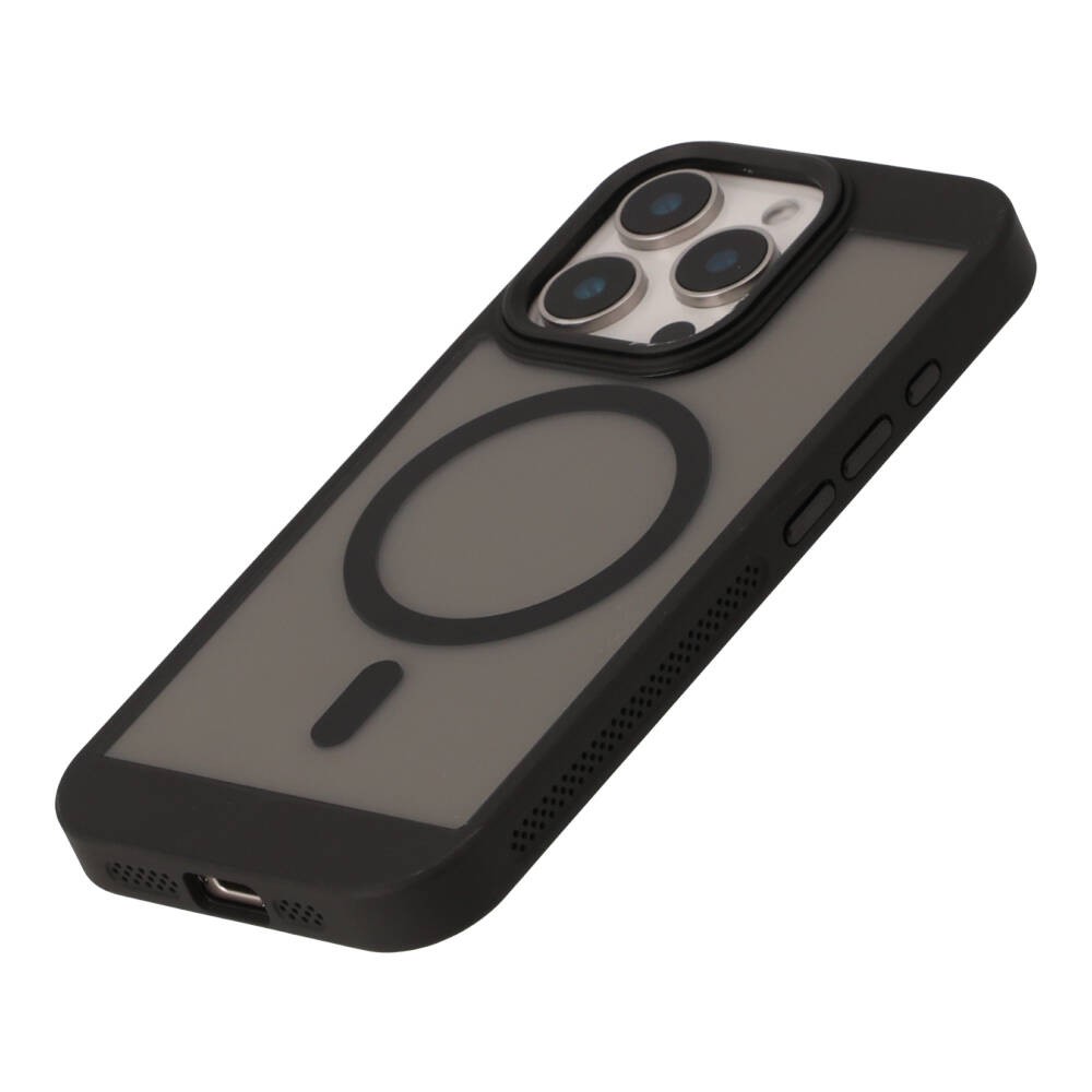 เคส TECHPRO iPhone 16 Pro Grey Jacket style with Magnetic