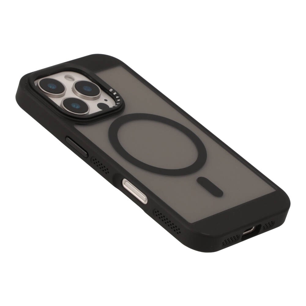 เคส TECHPRO iPhone 16 Pro Grey Jacket style with Magnetic