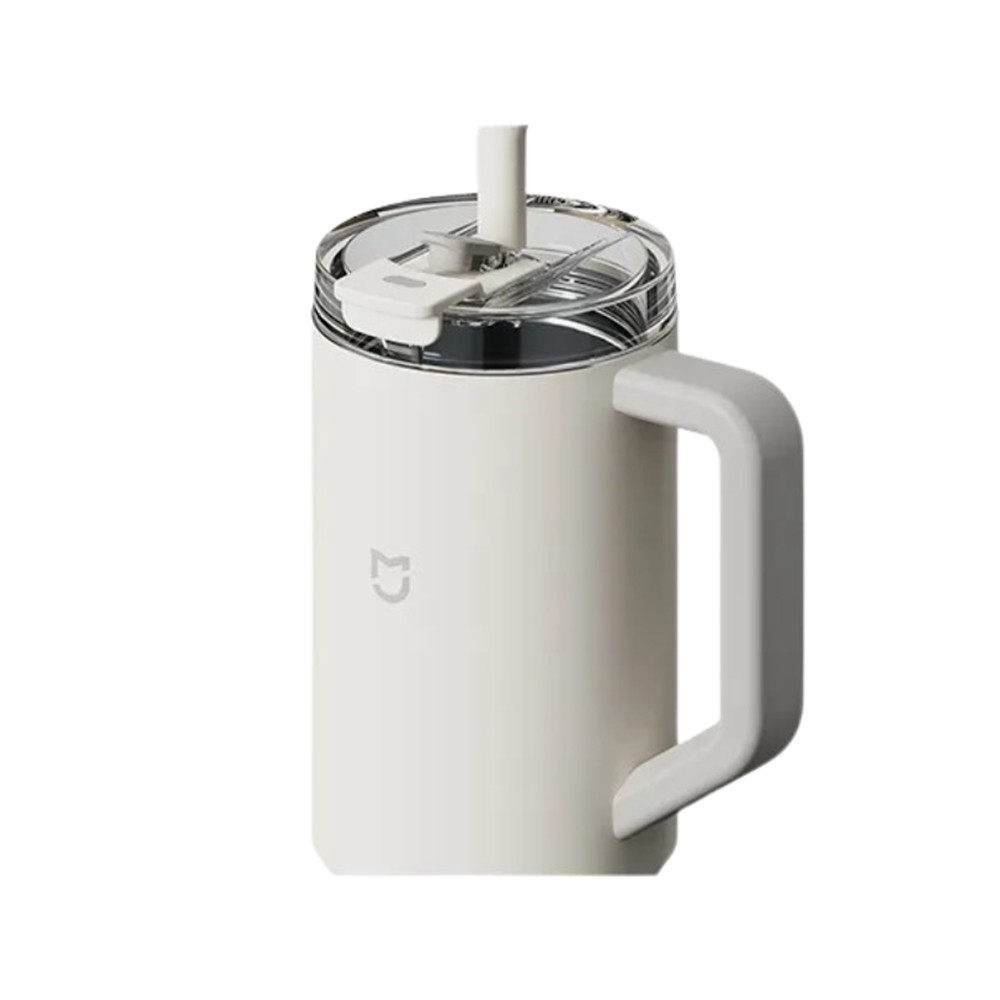 แก้วน้ำ Mijia Straw Vacuum Cup White