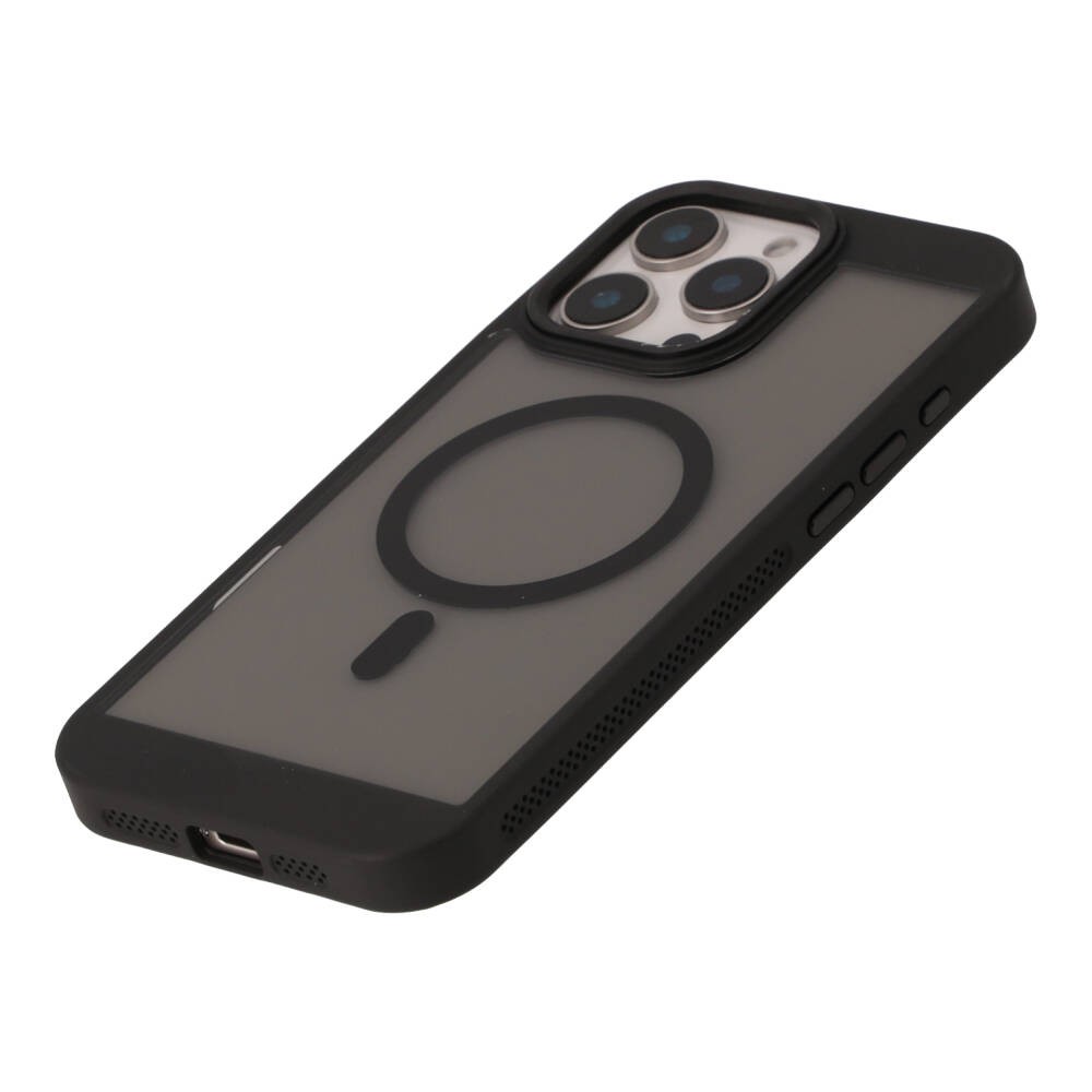 เคส TECHPRO iPhone 16 Pro Max Grey Jacket style with Magnetic