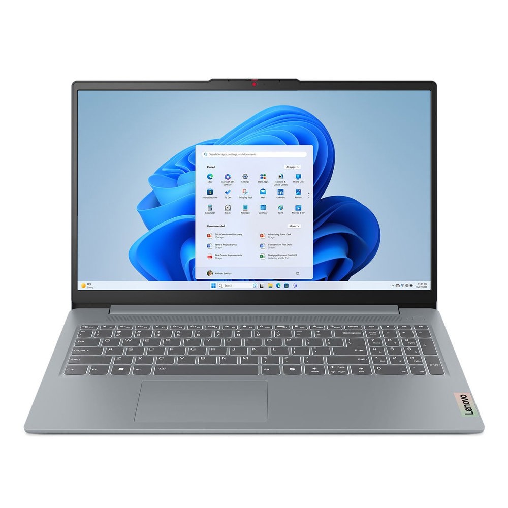 โน๊ตบุ๊ค Lenovo IdeaPad Slim 3 15IRH8-83EM009STA Gray