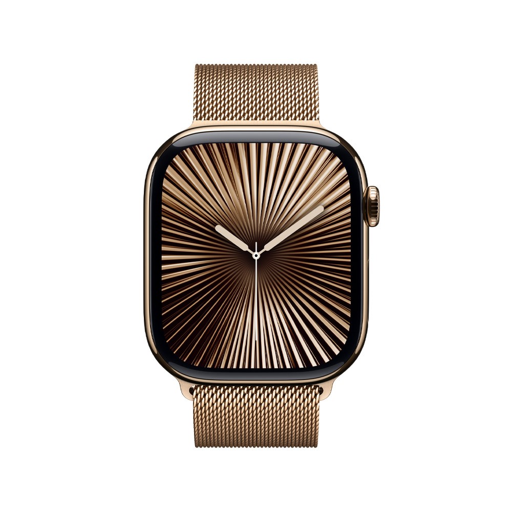 Apple Watch 46mm Gold Milanese Loop - M/L