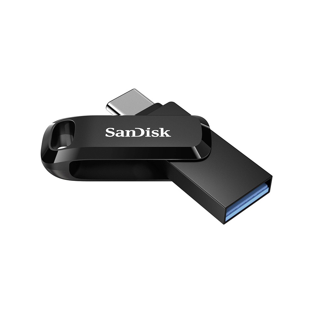 แฟลชไดร์ฟSanDisk Ultra Dual Drive Go USB 3.1 Type-C 256GB Black (SDDDC3-256G-G46)