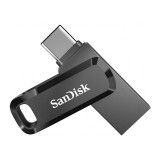 แฟลชไดร์ฟSanDisk Ultra Dual Drive Go USB 3.1 Type-C 256GB Black (SDDDC3-256G-G46)