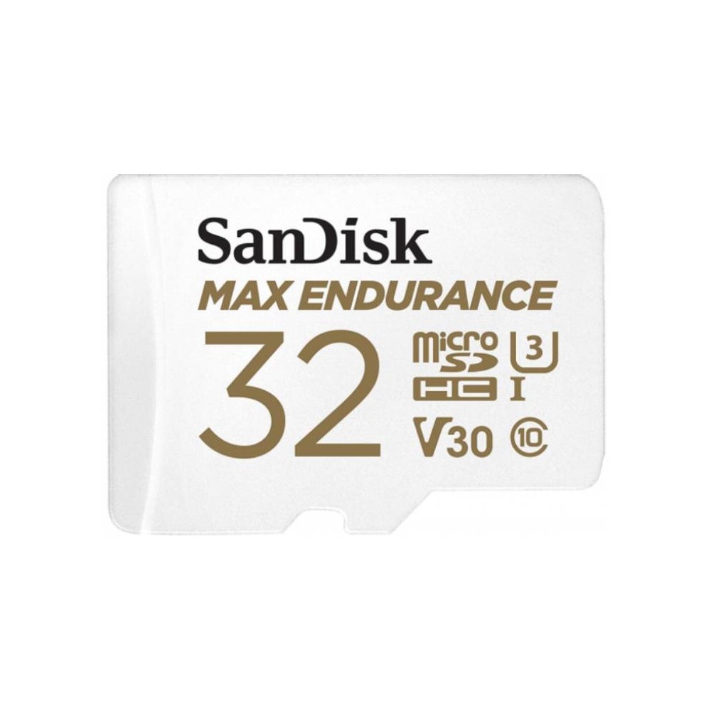 เมมโมรี่การ์ด SanDisk MicroSDHC Card MAX ENDURANCE 32GB (SDSQQVR-032G-GN6IA) Whtie