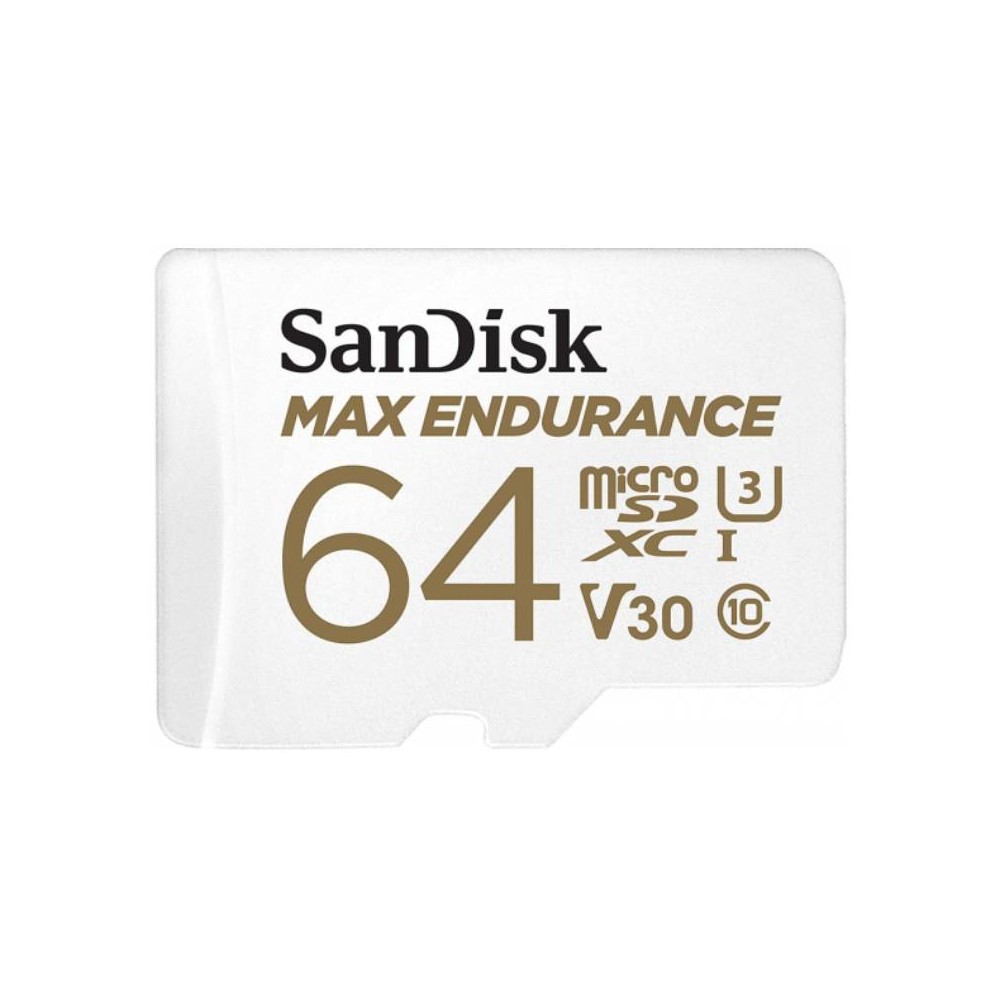 เมมโมรี่การ์ด SanDisk Micro SDXC Card MAX ENDURANCE 64GB (SDSQQVR-064G-GN6IA)