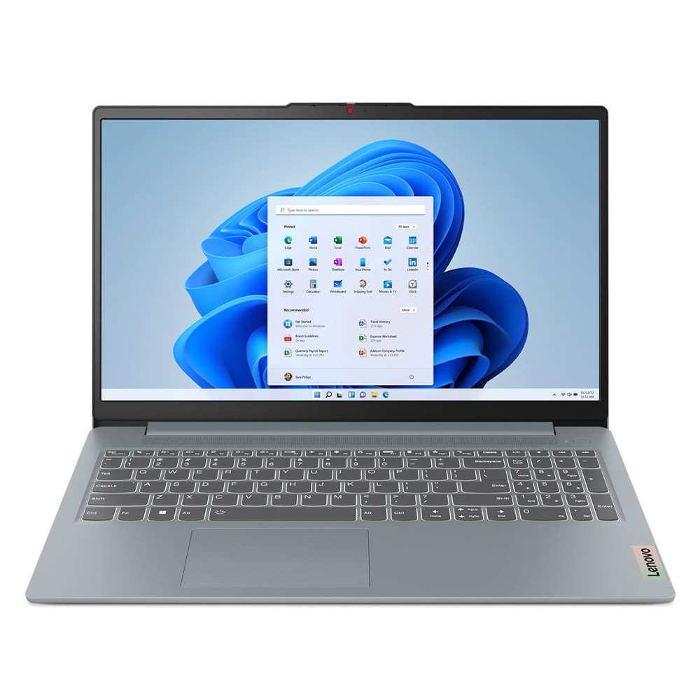 โน๊ตบุ๊ค Lenovo IdeaPad Slim 3 15AMN8-82XQ00C1TA Gray
