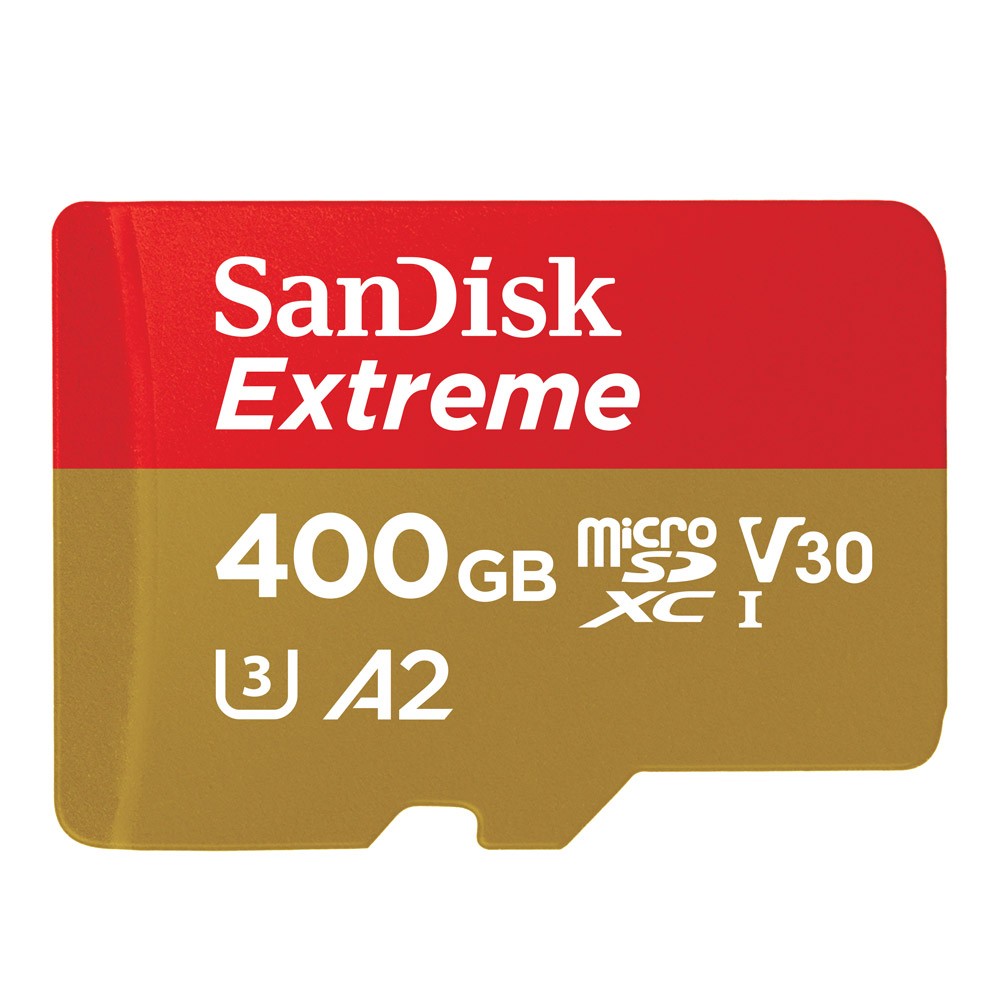 SanDisk Micro SDXC Extreme 400GB 160MB/s R 90MB/s W (SDSQXA1-400G-GN6MN) Red Gold