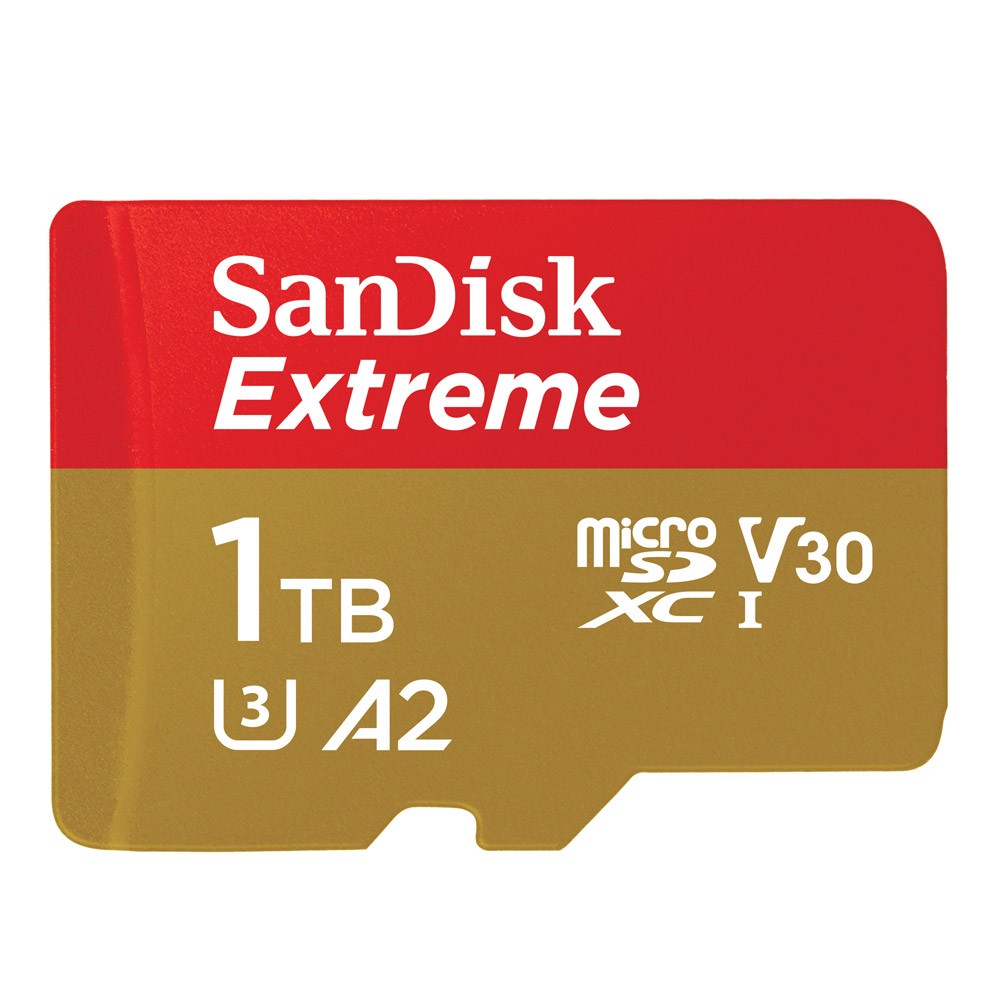 SanDisk Micro SDXC Extreme 1TB 160MB/s R 90MB/s W (SDSQXA1-1T00-GN6MN) Red Gold