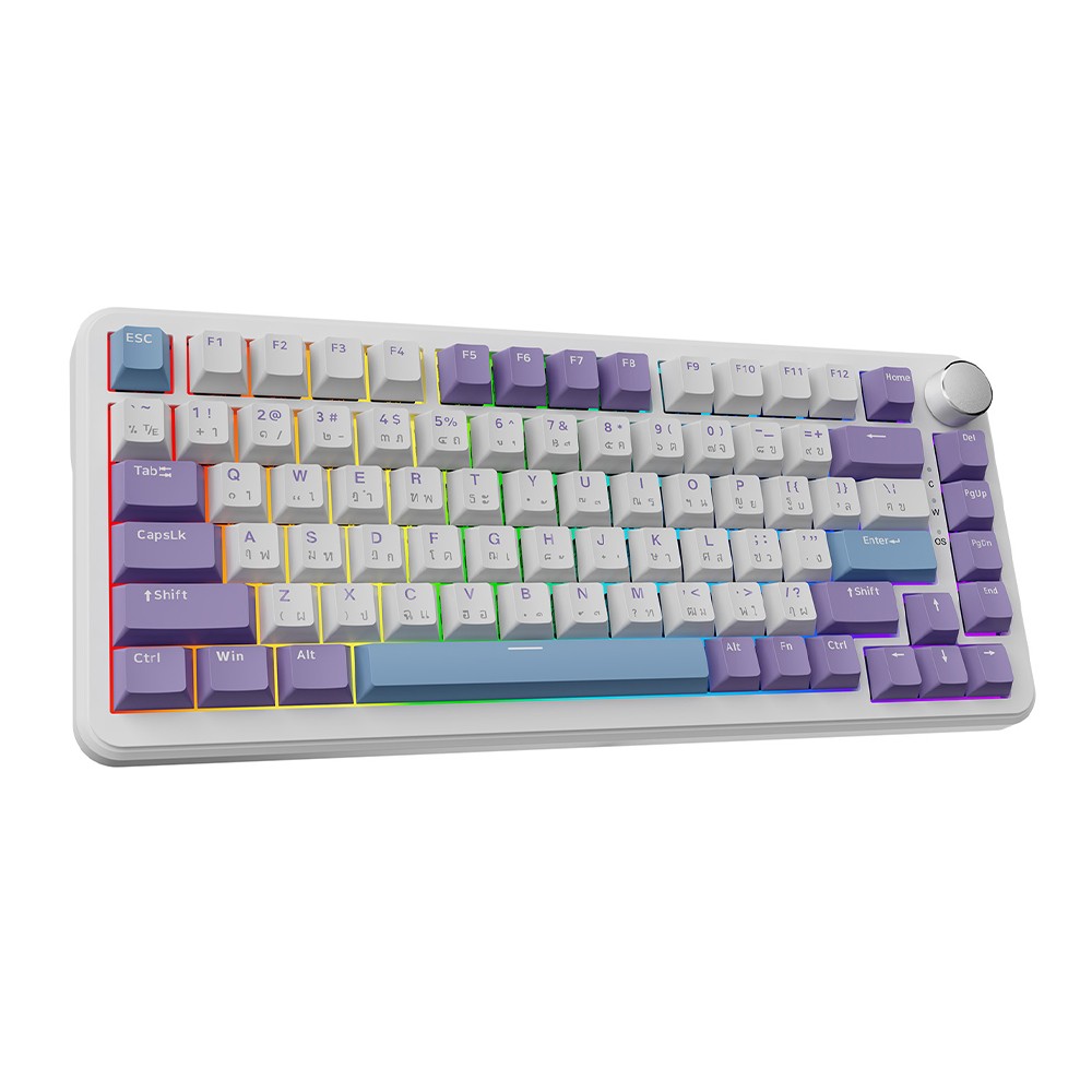 คีย์บอร์ดเกมมิ่ง AJAZZ AK820Max Wired Mountain Mist - Magnetic Switch