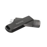 SanDisk iXpand Flash Drive Luxe Black Lightning and Type-C USB3.1