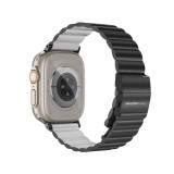 AMAZINGthing สาย Apple Watch Series 6,7,8,9,10,11,Ultra (44/45/46/49 mm) Glamour Black