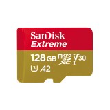 SanDisk Extreme microSDXC 128GB 160MB/s read 90MB/s write C10 (SDSQXA1-128G-GN6GN) Game Pack