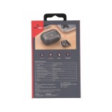 หูฟังไร้สาย TECHPRO TWS Metallic Flat Design TP-TWS01 Gray