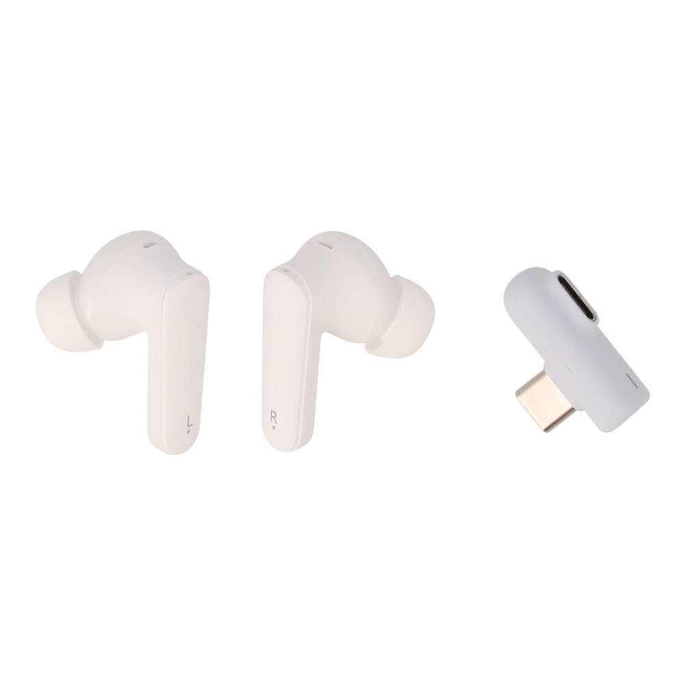 หูฟังไร้สาย TECHPRO ANC TWS with Dongle TP-TWS02 White