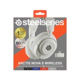 หูฟังเกมมิ่ง SteelSeries Arctis Nova 5 Wireless White