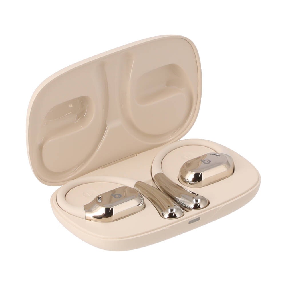 หูฟังไร้สาย Blue Box Open Buds SpaceAir T28 Beige