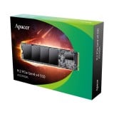 การ์ดเอสเอสดี Apacer 512GB AS2280Q4L SSD M.2 NVMe/PCIe R3600MB/s W3000MB/s -3Y (AP512GAS2280Q4L-1)