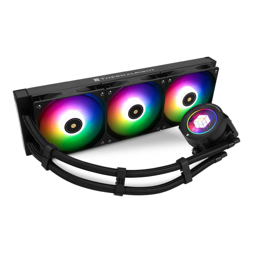 ชุดระบายความร้อนซีพียู THERMALRIGHT Core Vision Black 360 ARGB (TR-LCC-COREVISION360K-ARGB)