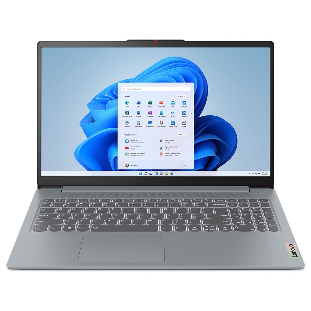 โน๊ตบุ๊ค Lenovo IdeaPad Slim 3 15ABR8-82XM00EUTA Gray