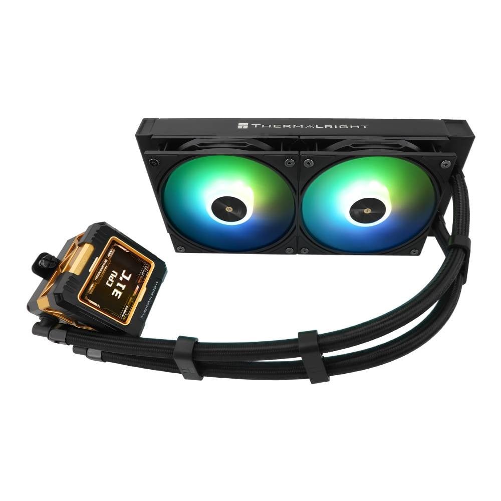 ชุดระบายความร้อนซีพียู THERMALRIGHT Frozen Warframe 240 Black ARGB (TR-LCC-FROZENWARFRAME240K-ARGB)