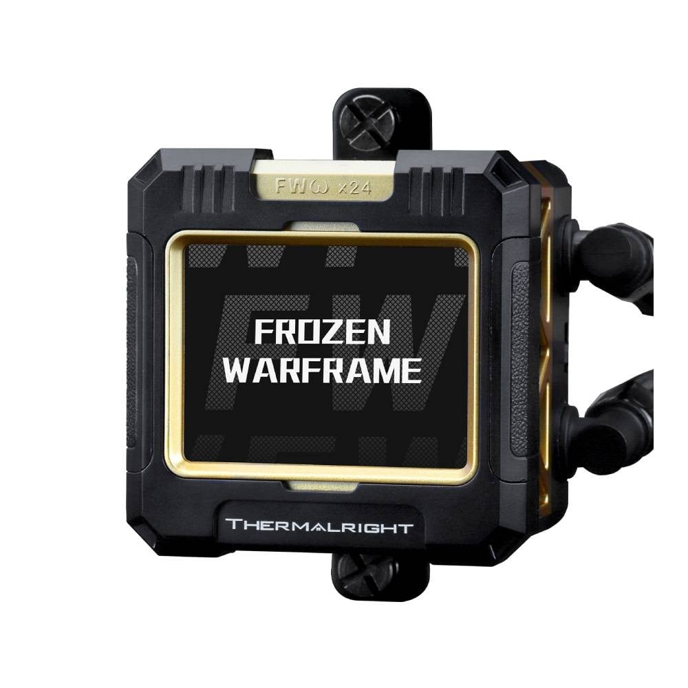 ชุดระบายความร้อนซีพียู THERMALRIGHT Frozen Warframe 240 Black ARGB (TR-LCC-FROZENWARFRAME240K-ARGB)