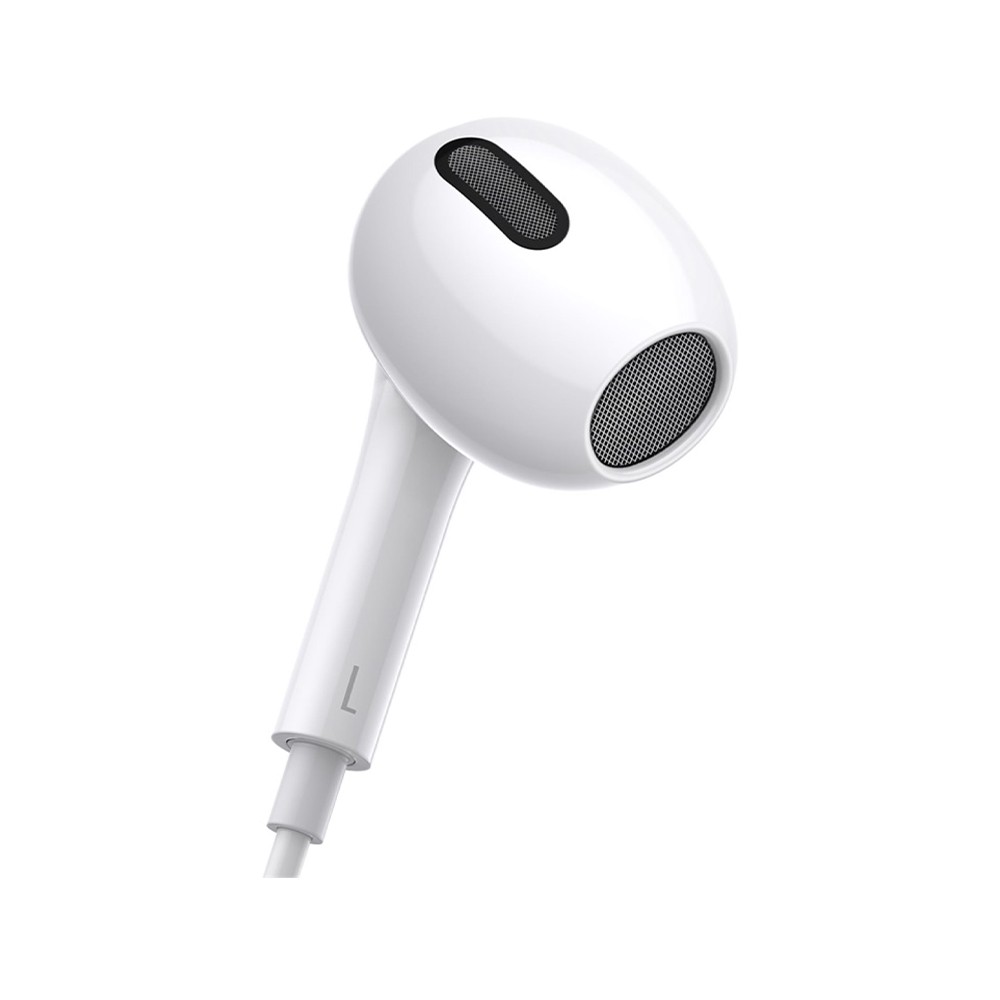 หูฟัง Baseus with Mic. Encok 3.5mm White