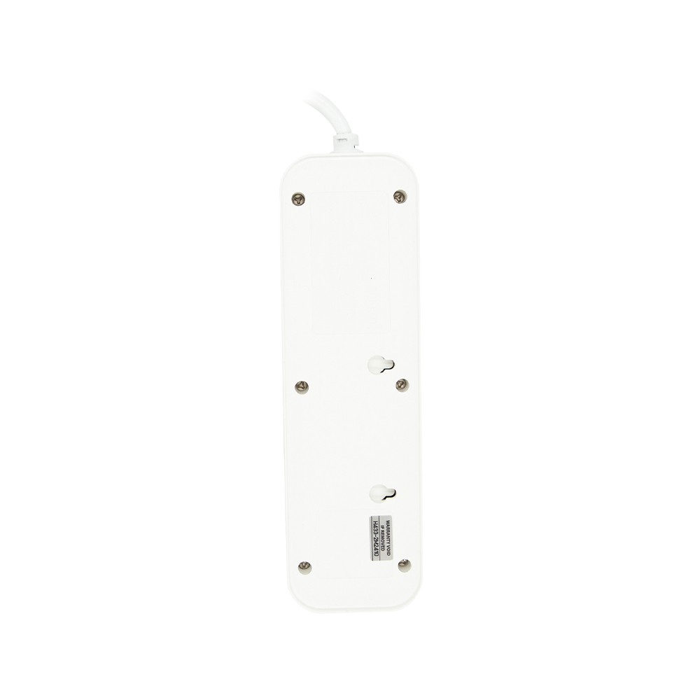 ปลั๊กไฟ Anitech Plug 3 Way 1 Switch White 2M. (H433)