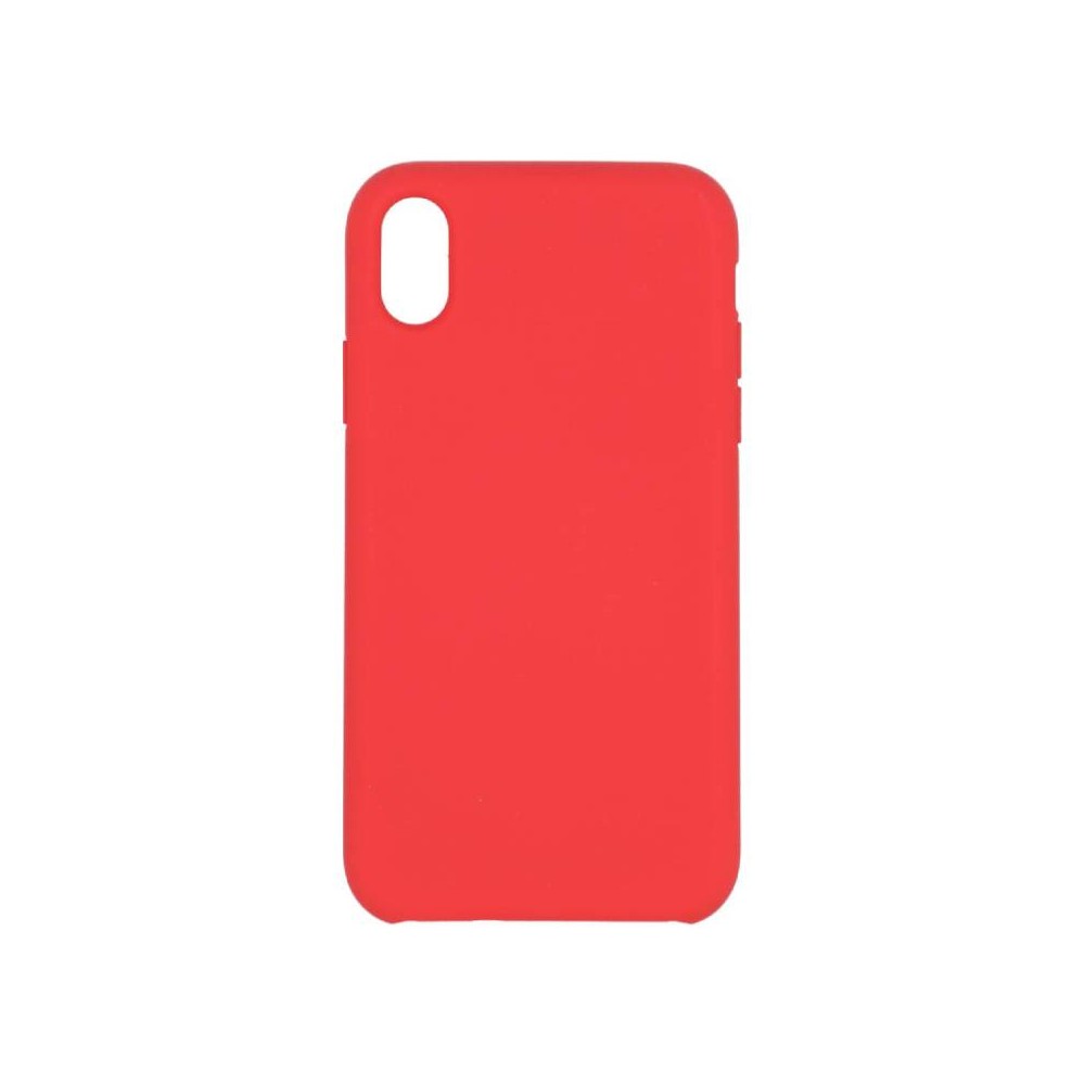 TECHPRO Casing for iPhone XR TPU+PET+Lint Non-Liquid Silica Gel Red