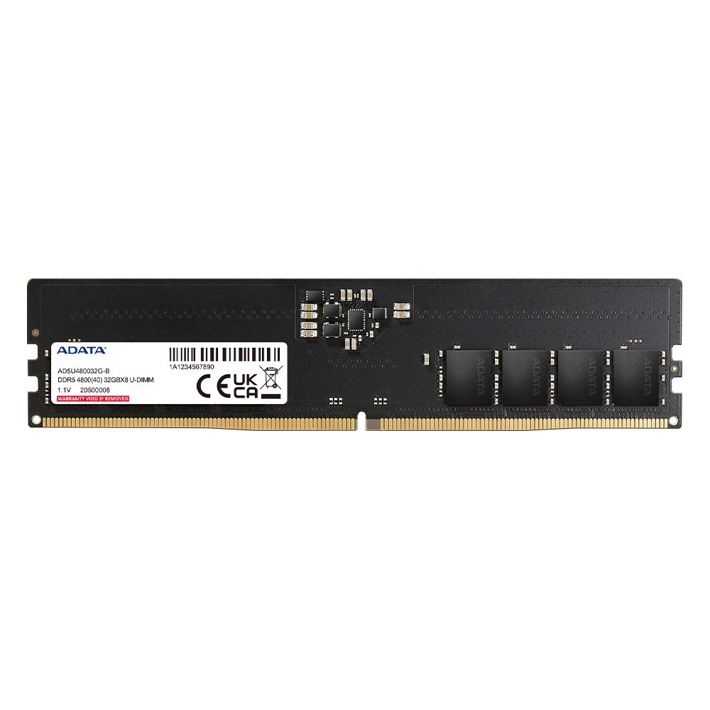 แรมโน๊ตบุ๊ค ADATA DDR5 32GB/4800MHz.CL40 U-DIMM (AD5U480032G-S)