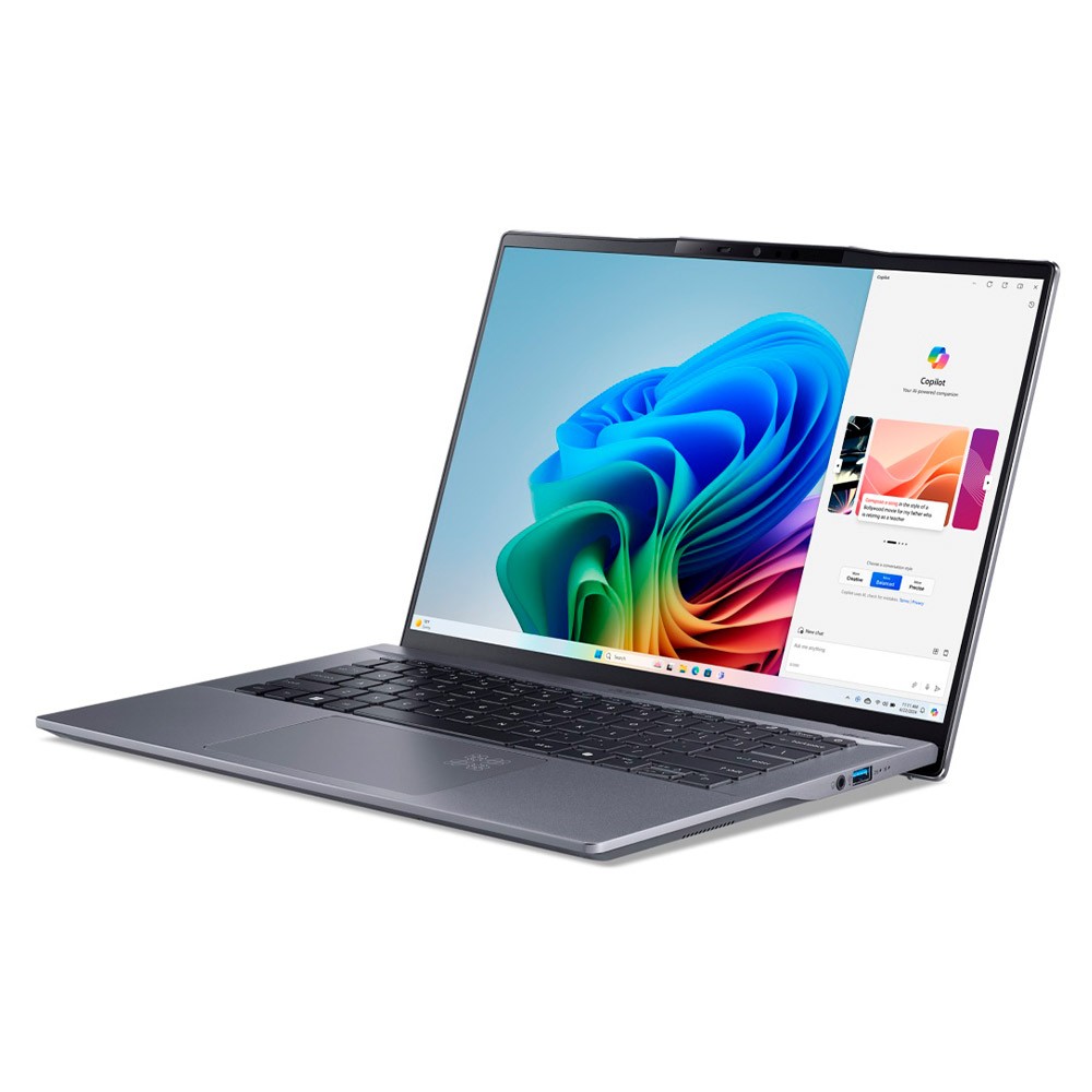 โน๊ตบุ๊ค Acer Swift Go 14 AI SFG14-01-X2XD Steel Gray