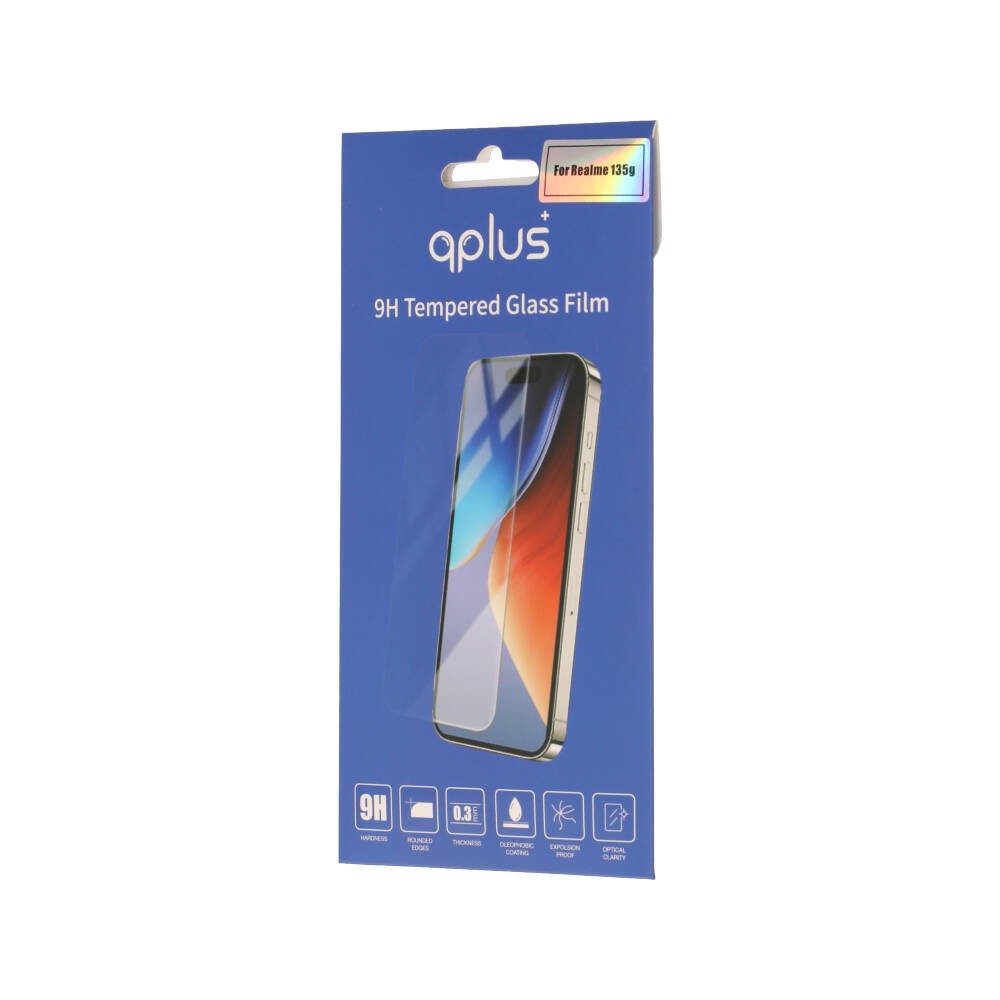 ฟิล์มกันรอย QPLUS TG Realme 13 5G Clear