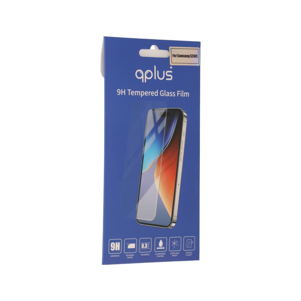 ฟิล์มกันรอย QPLUS TG Samsung S24 FE Clear