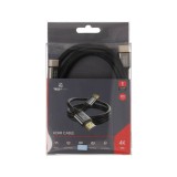 TECHPRO สาย HDMI to HDMI Cable (V.2.0) 4K 2M. Black