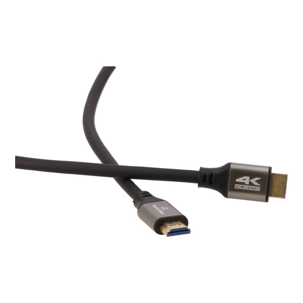 TECHPRO สาย HDMI to HDMI Cable (V.2.0) 4K 1.5M Black
