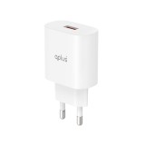 อะแดปเตอร์ QPLUS Wall USB Charger 1 USB-A (QC3.0A/18W) White (QA18) (TISI)