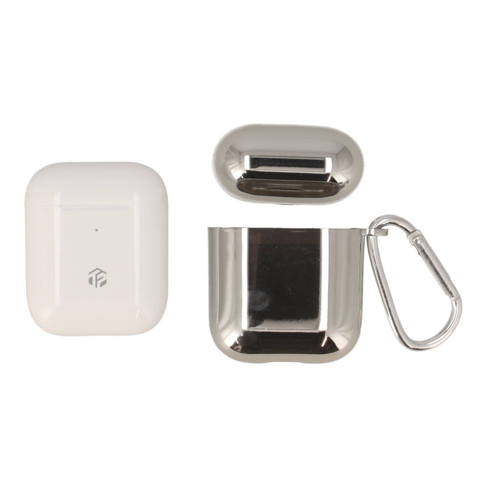 หูฟังไร้สาย TECHPRO Airbuds 2 with Wireless charging case White