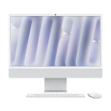 Apple iMac 24" with Retina 4.5K display/M4 chip/8C CPU/8C GPU/16GB/256GB Silver (2024)