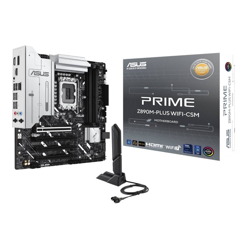 เมนบอร์ด ASUS PRIME Z890M-PLUS WIFI-CSM Micro-ATX