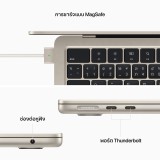 Apple MacBook Air 13 : M2 chip 8C CPU/8C GPU/16GB/256GB Starlight (2024)