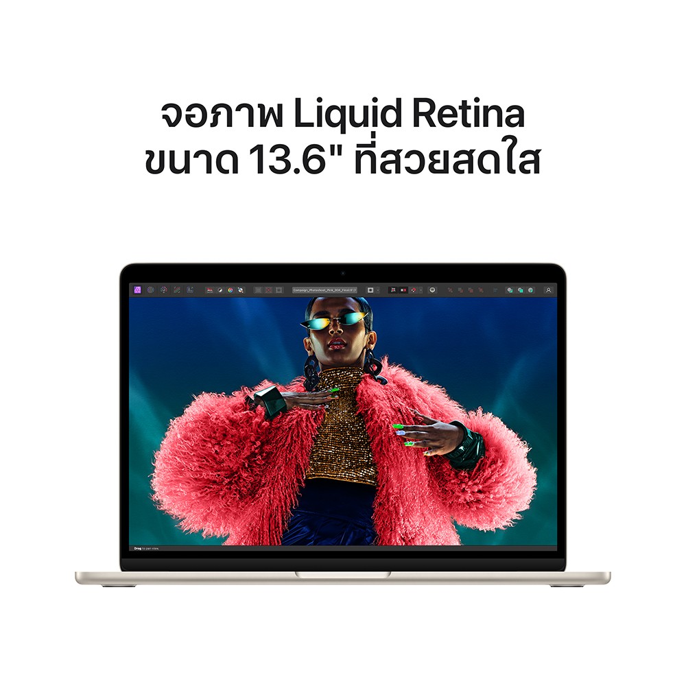 Apple MacBook Air 13 : M3 chip 8C CPU/8C GPU/16GB/256GB Starlight (2024)