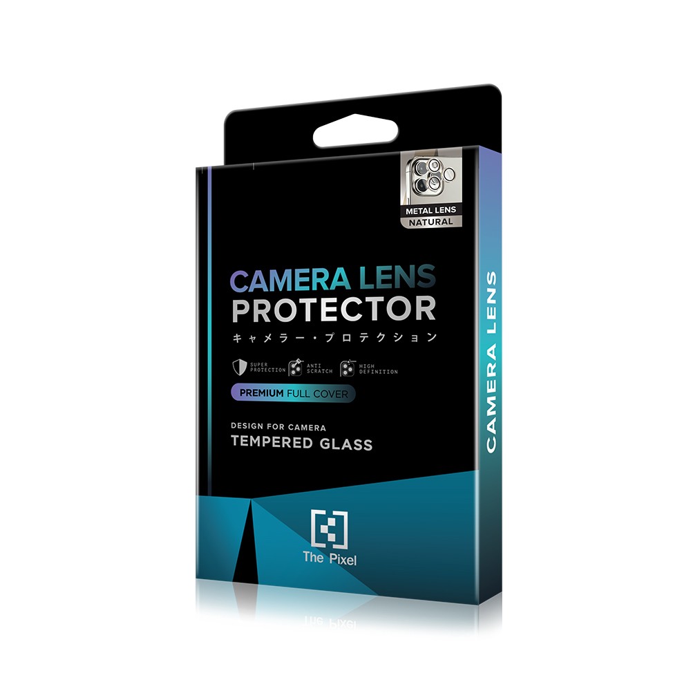 ฟิล์มกันเลนส์ The Pixel 3D Metal LN Matte iPhone 16 Pro/16 Pro Max Natural