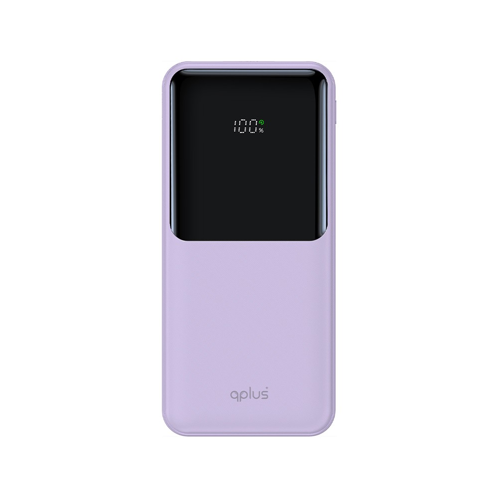 พาวเวอร์แบงค์ QPLUS 10,000 mAh W1086C PD Purple