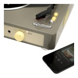 เครื่องเล่นแผ่นเสียง GadHouse Turntable Brad Retro Gray